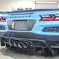 Carbon Fiber License Plate Backing - Chevrolet Corvette C8 Z06