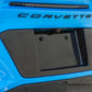 Carbon Fiber License Plate Backing - Chevrolet Corvette C8 Z06
