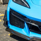 Carbon Fiber Front Bumper Canards - Chevrolet Corvette C8 Z06/ E Ray/ ZR1