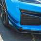 Carbon Fiber Front Bumper Canards - Chevrolet Corvette C8 Z06/ E Ray/ ZR1