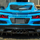 Carbon Fiber License Plate Backing - Chevrolet Corvette C8 Z06