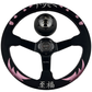 Pink Heart Bliss Suede Deep Dish Steering Wheel Short Hub Adapter Kit For 2022+ GR86 Subaru BRZ FRS tC xB xD