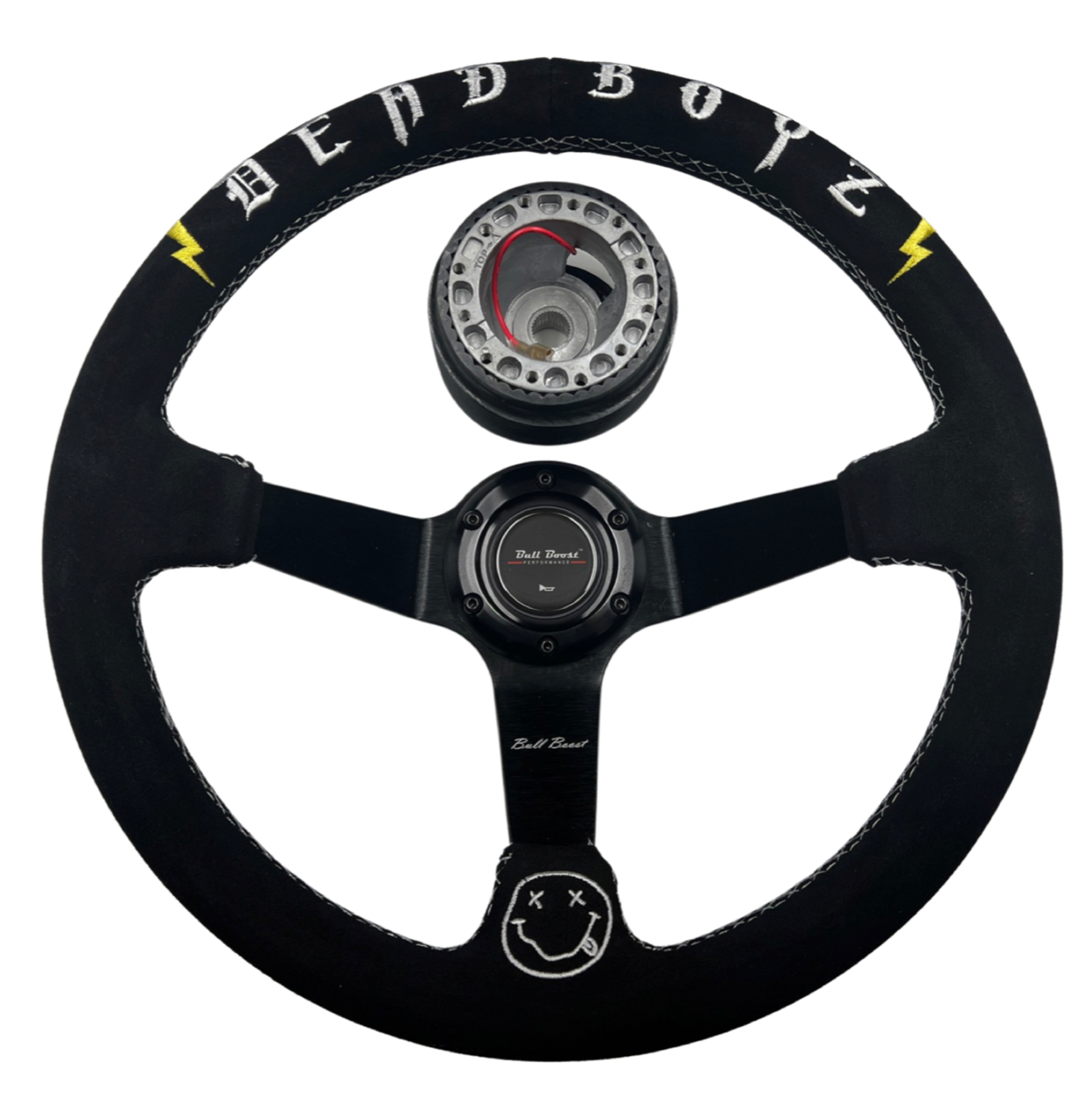 Deadboyz Steering Wheel + Hub Adapter for Toyota Chaser KE70 AE71 AE82 AE86 Supra Corolla