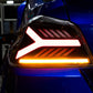 OLM Y-Spec LED Taillights (Clear Lens  Red Optic) - 2015-2021 WRX / STI