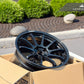 Gram Lights 57NR 18x9.5 +38 5x114.3 Glass Black (Set of 4)