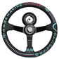 Leather 350mm Steering Wheel Short Hub Adapter Kit For Nissan 300ZX Skyline Altima Sentra 510 610 810 260Z/280z