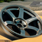 Volk Racing TE37 Saga S-Plus 18x10.5 +15 5x114.3 Shining Black Metal (Set of 4)