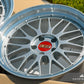 BBS LM 19x9.5 +23 / 19x11 +35 5x112 Diamond Silver (A90/A91 Supra, Set of 4)