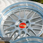 BBS LM 19x9.5 +23 / 19x11 +35 5x112 Diamond Silver (A90/A91 Supra, Set of 4)