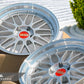 BBS LM 19x9.5 +22 / 19x11 +37 5x120 Diamond Silver (F8X M2/M3/M4, Set of 4)