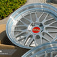BBS LM 19x9.5 +22 / 19x11 +37 5x120 Diamond Silver (F8X M2/M3/M4, Set of 4)