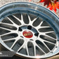 BBS LM 19x10 +25 / 19x11 +37 5x120 Diamond Silver - Aggressive Staggered (Set of 4)
