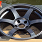 Volk Racing TE37 Saga SL M-Spec 18x9.5 5x114.3 +22 Pressed Black (Set of 4)