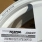 Volk Racing TE37 Saga SL 18x9.5 5x114.3 +22 Dash White (Set of 4)