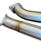 Stainless Full Catback Exhaust Muffler For BMW 335i E90 E92 07-10 N54 Polished