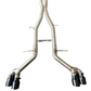 3” Stainless Track Catback Exhaust for 2016-2024 Chevy Camaro SS/ZL1/LT1 6.2L V8