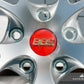 BBS RI-A 18x10 +25 / 18x11 +37 5x120 Diamond Silver (Set of 4)