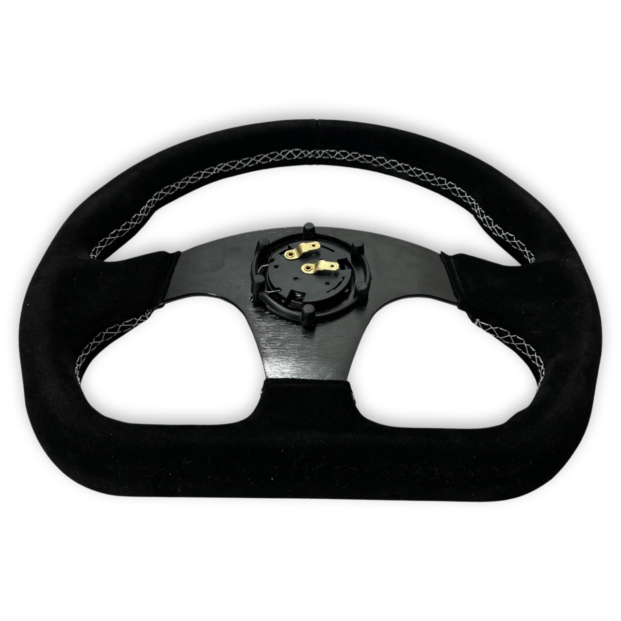 Suede Quadro Style Steering Wheel Short Hub Adapter Kit For 2022+ GR86 Subaru BRZ FRS tC xB xD
