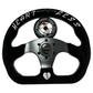 Quadro Suede Steering Wheel + Short Hub Adapter for 83-04 Ford Mustang / 89-92 Ford Ranger