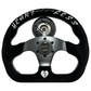 Quadro Flat Suede Steering Wheel + Short Hub Adapter Kit For Toyota Camry Corolla