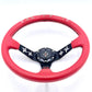 SPDZ1 “The Ninja” (Red) Steering Wheel – Deep Dish