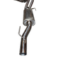 Stainless Dual 3" CatBack Exhaust Muffler System 15-22 Ford F150 5.0L V8 Truck