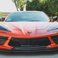 Chevrolet Corvette C8 Carbon Fiber Front Bumper Center Bezels