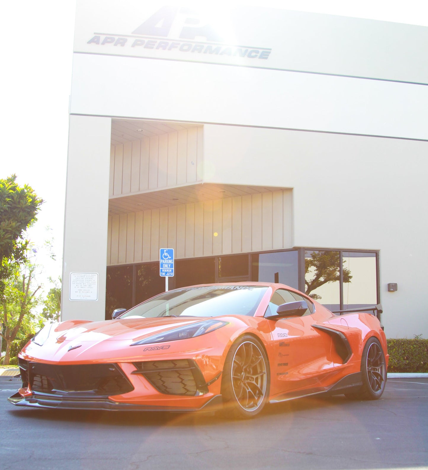 Chevrolet Corvette C8 Carbon Fiber Front Bumper Side Bezels