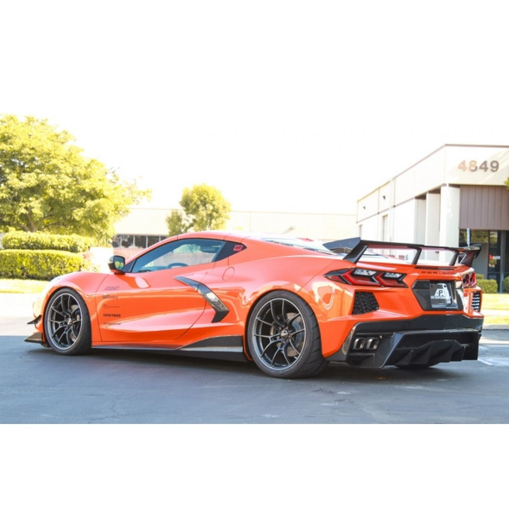 Chevrolet Corvette C8 Carbon Fiber Rear High Wing