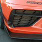Chevrolet Corvette C8 Carbon Fiber Front Bumper Side Bezels