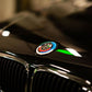 BMW Roundel Emblem Covers - Full Carbon Fiber 50th Anniversary Style