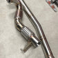 CCdesign 3.5" Downpipe MK7/7.5 VW Golf R & 8V/8S Audi A3/S3 AWD