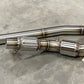 CCdesign 3.5" GESi Catted Downpipe MK7/7.5 VW Golf R & 8V/8S Audi A3/S3 AWD