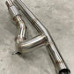 CCdesign 3.5" GESi Catted Downpipe MK7/7.5 VW Golf R & 8V/8S Audi A3/S3 AWD
