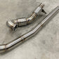 CCdesign 3.5" GESi Catted Downpipe MK7/7.5 VW Golf R & 8V/8S Audi A3/S3 AWD
