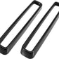 1 Set Black Front Grill Grille Inserts Guards Cover Trim for Dodge Challenger 2015-2022