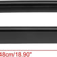 1 Set Black Front Grill Grille Inserts Guards Cover Trim for Dodge Challenger 2015-2022