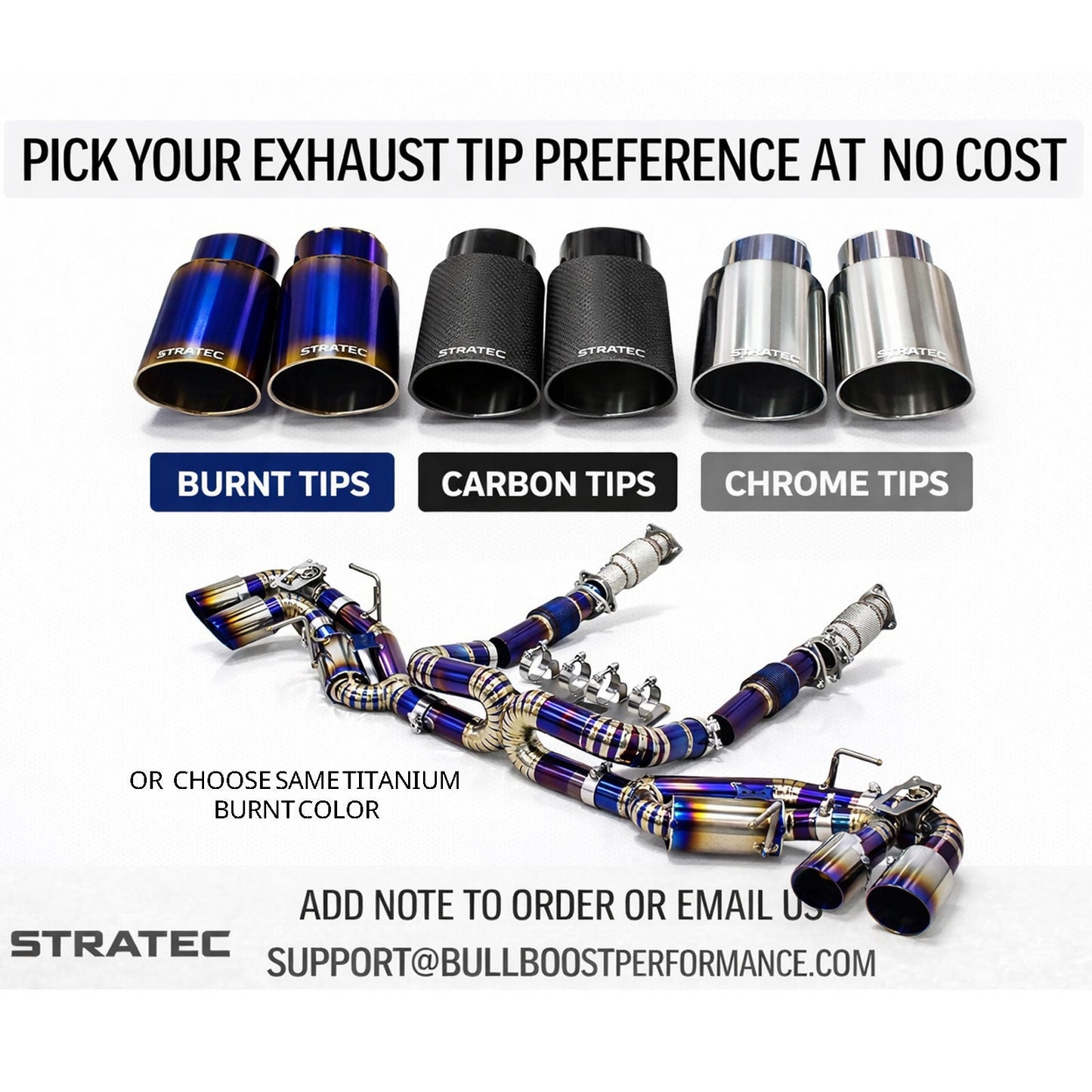 Titanium Catback Exhaust System for Mercedes Benz AMG GT50 GT53 X290 3.0T