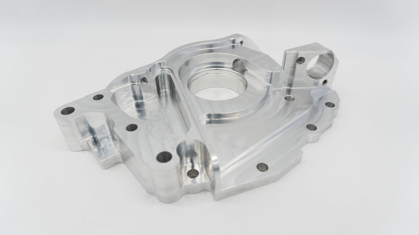 ASE 2JZ 1JZ Oil Pump Delete Dry Sump Plate