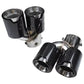BMW 2/3/4 Series G42 G20/G21 G23 Carbon Fiber Dual Muffler Tips (2019+)