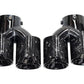 BMW 2/3/4 Series G42 G20/G21 G23 Forged Carbon Fiber Dual Muffler Tips (2019+)