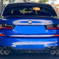 BMW 2/3/4 Series G42 G20/G21 G23 Forged Carbon Fiber Dual Muffler Tips (2019+)