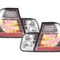 BMW 3-Series E46 Sedan Chrome LED LightBar Taillights - Pre Face Lift (1998-2001)