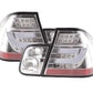 BMW 3-Series E46 Sedan Chrome LED LightBar Taillights - Pre Face Lift (1998-2001)