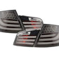 BMW 5-Series F10 Sedan Black LED Taillights (2010-2012)