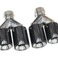 BMW M Power Universal Fit Carbon Fiber Dual Muffler Tips
