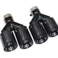 BMW M Power Universal Fit Carbon Fiber Dual Muffler Tips