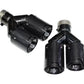 BMW M Power Universal Fit Carbon Fiber Dual Muffler Tips