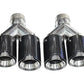 BMW M Power Universal Fit Carbon Fiber Dual Muffler Tips