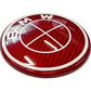 BMW Roundel Emblem Covers - Full Carbon Fiber Red and White Style
